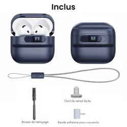 AirPods 4 | Étui Antichoc ESR Pulse FlickLock