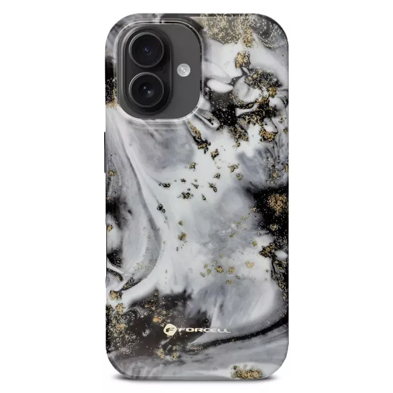 iPhone 16 Plus | Coque MagSafe FORCELL F-Protect Mirage Marble