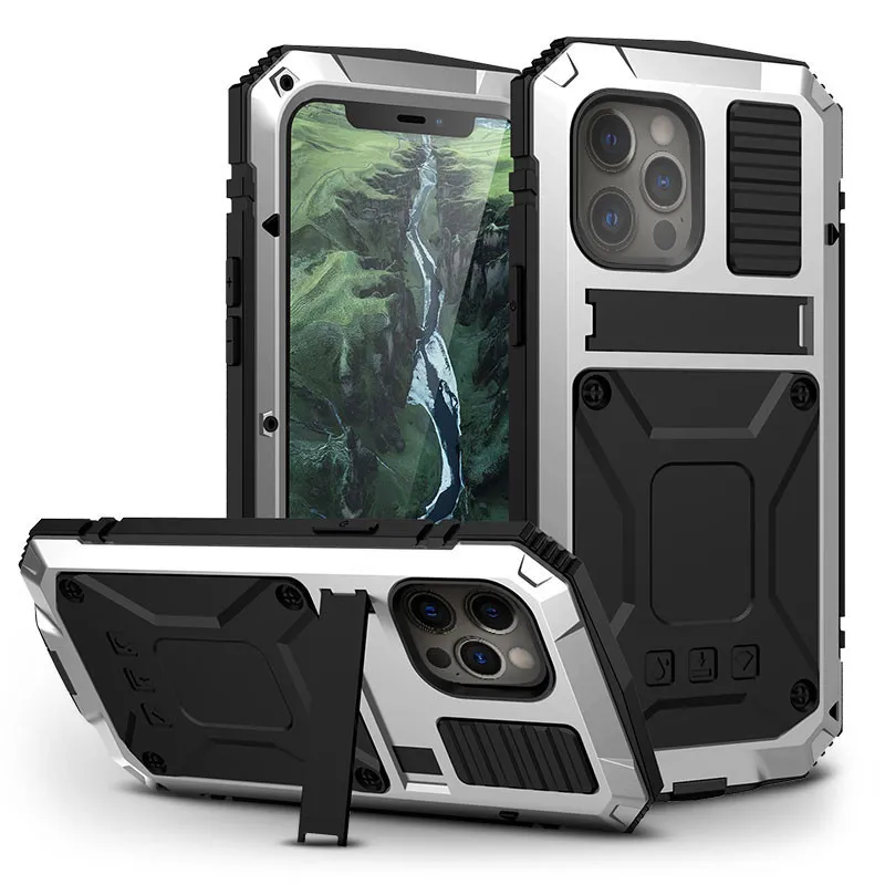 Coque Intégrale R-JUST Alphacell pour iPhone 12 Pro Max