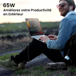 Batterie Externe Solaire ROMOSS SPB30 65W/30000mAh