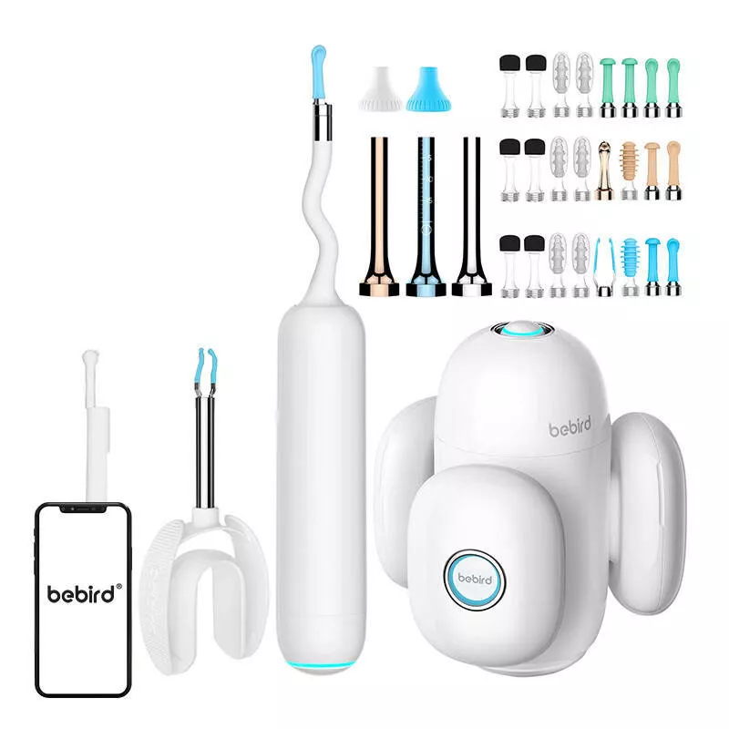 Otoscope BEBIRD Home 30S - Kit Complet de Nettoyage Oreilles