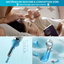 Otoscope BEBIRD Home 30S - Kit Complet de Nettoyage Oreilles