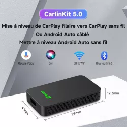 Adaptateur CARLINKIT 2Air CarPlay & Android Auto