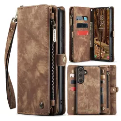 Galaxy S25 Plus | Étui Portefeuille CaseMe Coque Détachable