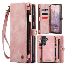 Galaxy S25 Plus | Étui Portefeuille CaseMe Coque Détachable