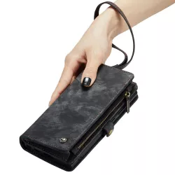 Galaxy S25 Ultra | Étui Portefeuille CaseMe Coque Détachable