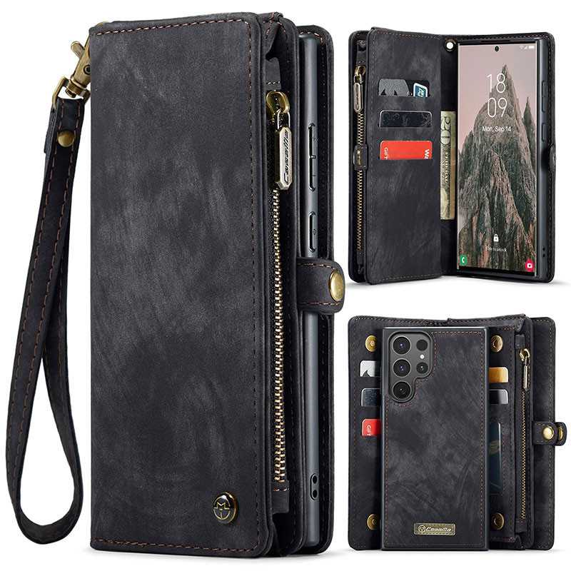 Galaxy S25 Ultra | Étui Portefeuille CaseMe Coque Détachable Galaxy S25 Ultra | Étui Portefeuille CaseMe Coque Détachable