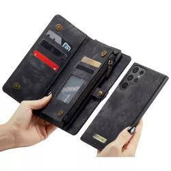 Galaxy S25 Ultra | Étui Portefeuille CaseMe Coque Détachable