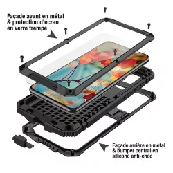 Coque Intégrale R-JUST Alphacell pour Galaxy S21 Plus