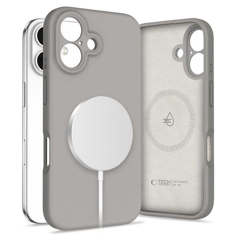 iPhone 16 | Coque MagSafe TECH-PROTECT Liquid Silicone iPhone 16 | Coque MagSafe TECH-PROTECT Liquid Silicone