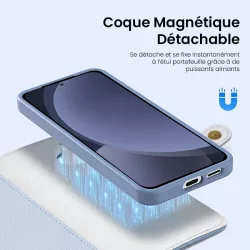 Galaxy S25 Plus | Étui Cuir DUX DUCIS Lawa avec Coque Détachable