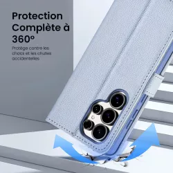 Galaxy S25 Ultra | Étui Cuir DUX DUCIS Lawa Coque Détachable