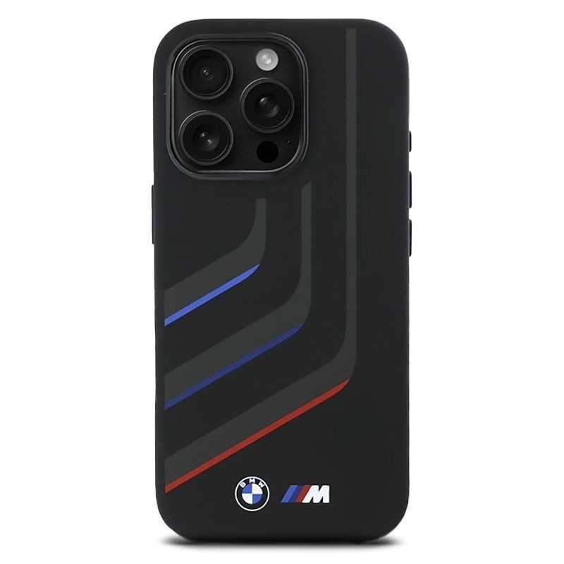 iPhone 16 Pro | Coque Silicone BMW Turning Lines MagSafe iPhone 16 Pro | Coque Silicone BMW Turning Lines MagSafe