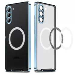 Galaxy S24 | Coque Métal Translucide Compatible MagSafe