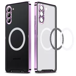 Galaxy S24 Plus | Coque Métal Translucide Compatible MagSafe