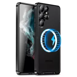 Galaxy S24 Ultra | Coque Métal Translucide avec MagSafe