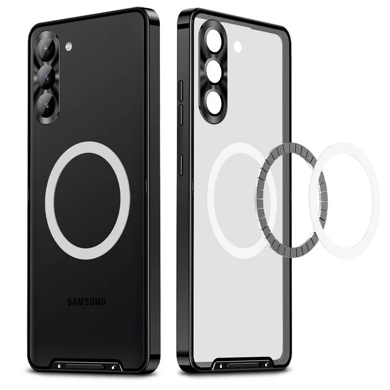 Galaxy S25 Plus | Coque Métal Translucide Compatible MagSafe