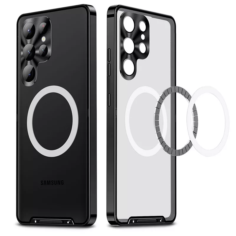 Galaxy S25 Ultra | Coque Métal Translucide avec MagSafe