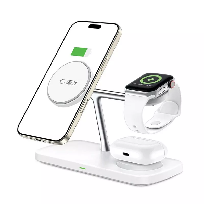 Chargeur Induction 3-en-1 TECH-PROTECT Qi15W-A45