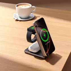 Chargeur Induction Pliable 3-en-1 TECH-PROTECT Qi15W-A42