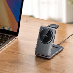 Chargeur Induction Pliable 3-en-1 TECH-PROTECT Qi15W-A42