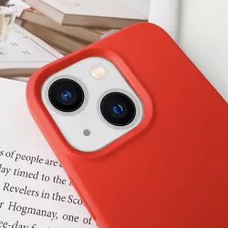 iPhone 13 | Coque Silicone avec Bandoulière Nylon