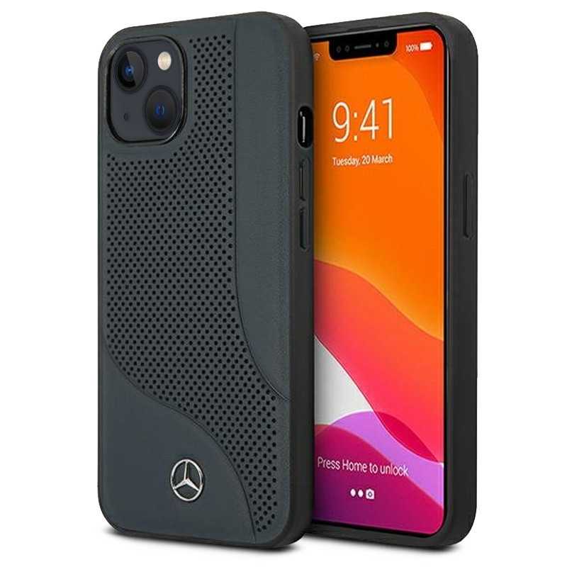 iPhone 13 Mini | Coque MERCEDES-BENZ Embossed Cuir iPhone 13 Mini | Coque MERCEDES-BENZ Embossed Cuir