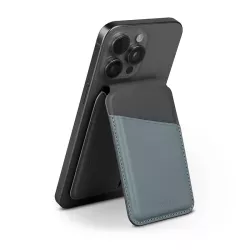 Pochette CB MagSafe UNIQ Lyden DS en Cuir Vegan