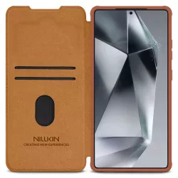 Galaxy S25 Ultra | Étui NILLKIN Qin Pro Leather Série