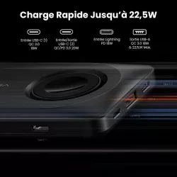 Batterie Externe Induction VEGER MagMulti 10000 mAh