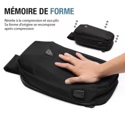 Sac à Dos OZUKO en Tissu Oxford Imperméabilisé | Système Anti-Vol