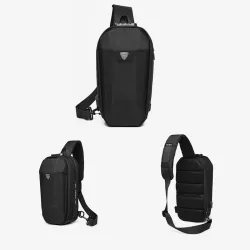 Sac à Dos OZUKO en Tissu Oxford Imperméabilisé | Système Anti-Vol