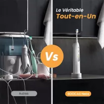 Brosse à Dents Électrique 2-en-1 SOOCAS Neos T03 avec Hydropulseur