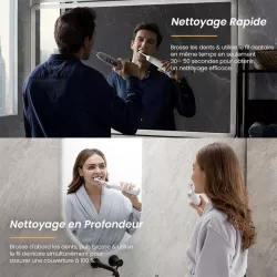 Brosse à Dents Électrique 2-en-1 SOOCAS Neos T03 avec Hydropulseur