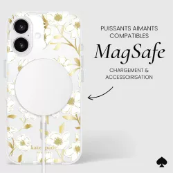 iPhone 16 | Coque MagSafe KATE SPADE Sunshine Floral