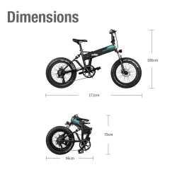 Vélo Électrique Pliant FIIDO M1 Pro