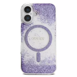 iPhone 16 | Coque Paillettes GUESS Resin Glitter MagSafe