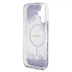 iPhone 16 | Coque Paillettes GUESS Resin Glitter MagSafe