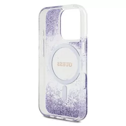 iPhone 16 Pro | Coque Paillettes GUESS Resin Glitter MagSafe
