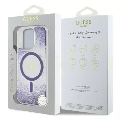 iPhone 16 Pro Max | Coque Paillettes GUESS Resin Glitter MagSafe