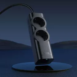Multiprise électrique HOCO NS10 avec USB-C & USB-A