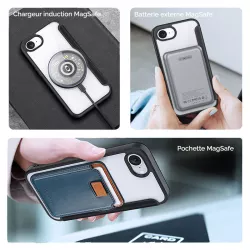 iPhone 16e | Étui DUX DUCIS Skin X Pro Compatible MagSafe