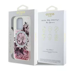 iPhone 16 Pro | Coque Paillette GUESS Liquid Glitter MagSafe