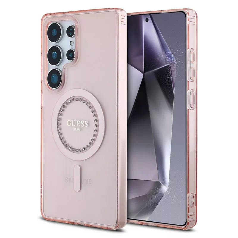 Galaxy S25 Ultra | Coque Strass GUESS Rhinestones MagSafe