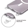 iPhone 16e | Coque MagSafe TECH-PROTECT FlexAir Chain