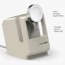 Support de Charge pour Apple Watch façon ordinateur Macintosh