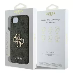 iPhone 16e | Coque GUESS avec Monogramme & Logo 4G