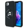 iPhone 16e | Coque Silicone MagSafe LAGERFELD Double Heads