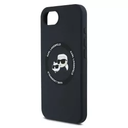 iPhone 16e | Coque Silicone MagSafe LAGERFELD Double Heads