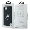 iPhone 16e | Coque Silicone MagSafe LAGERFELD Double Heads
